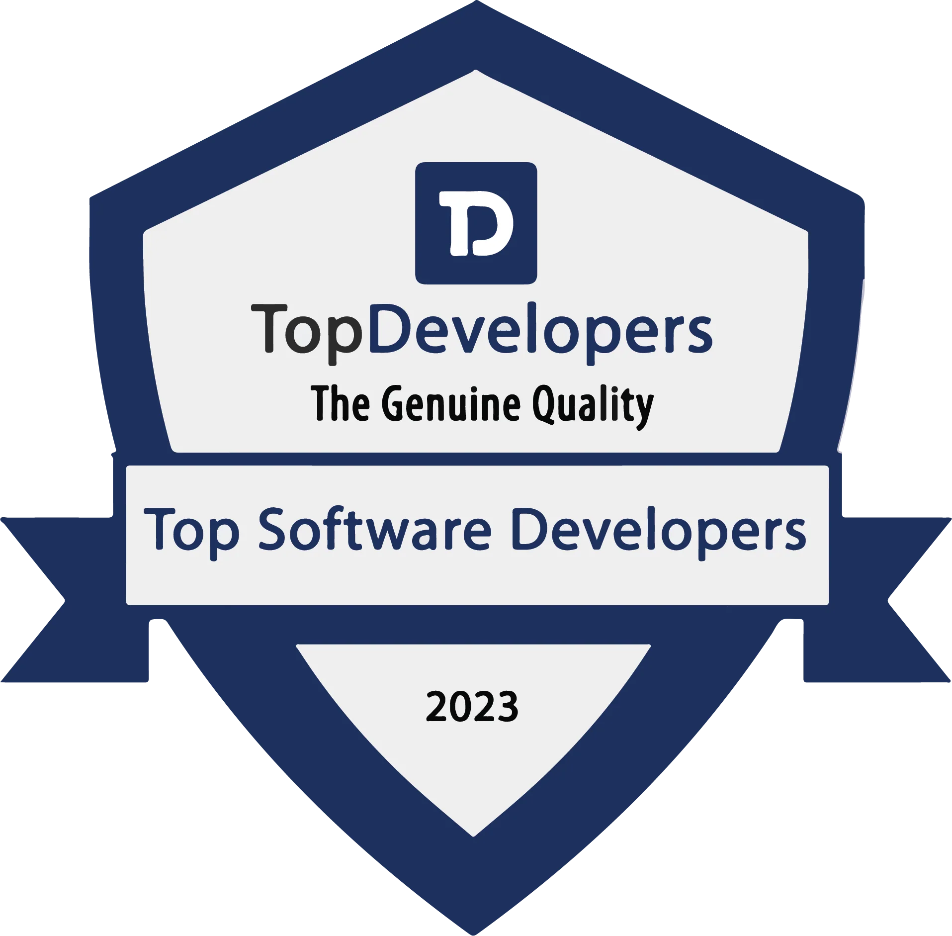 Top software development company award badge for Twiezn Tech